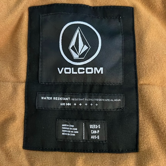 Volcom men’s hooded jacket size smalll - Picture 3 of 4